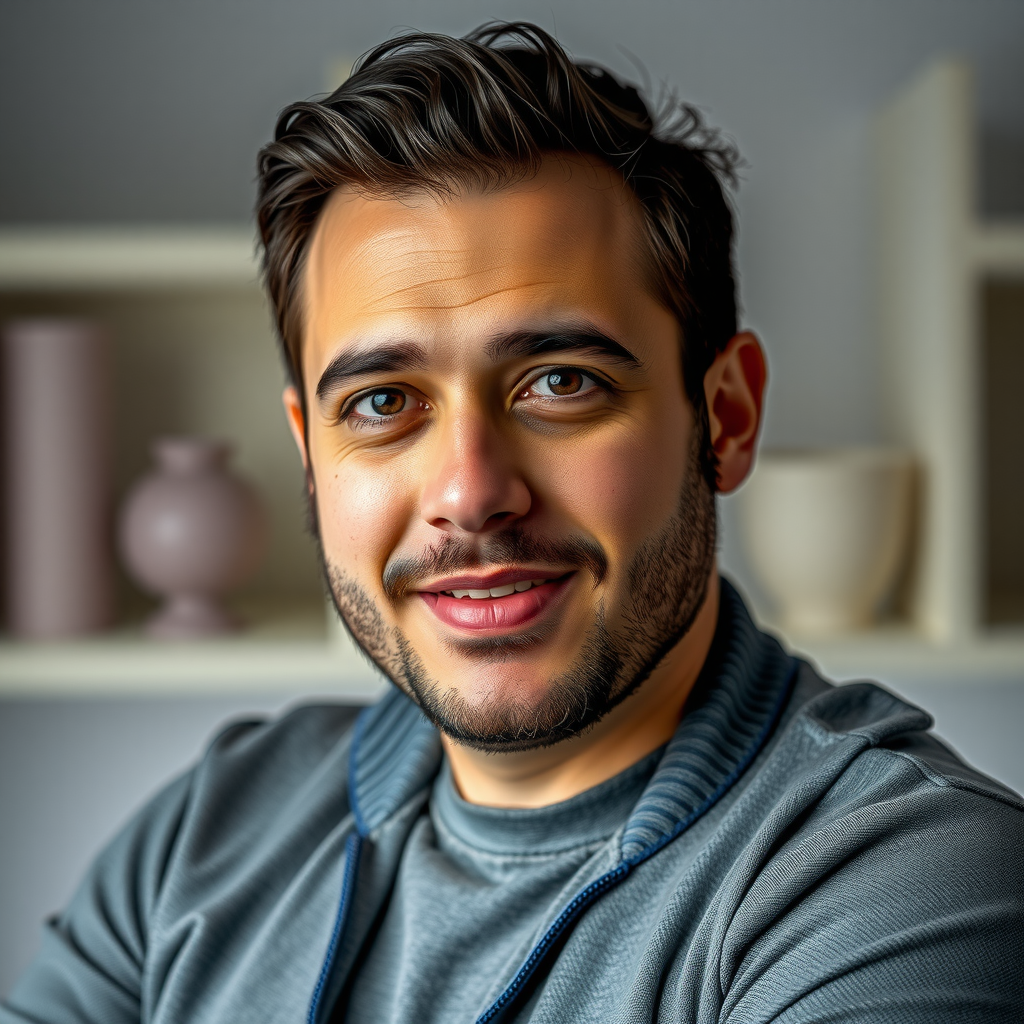 Retrato de Juan Pérez, fundador de QuatrocentoYst.