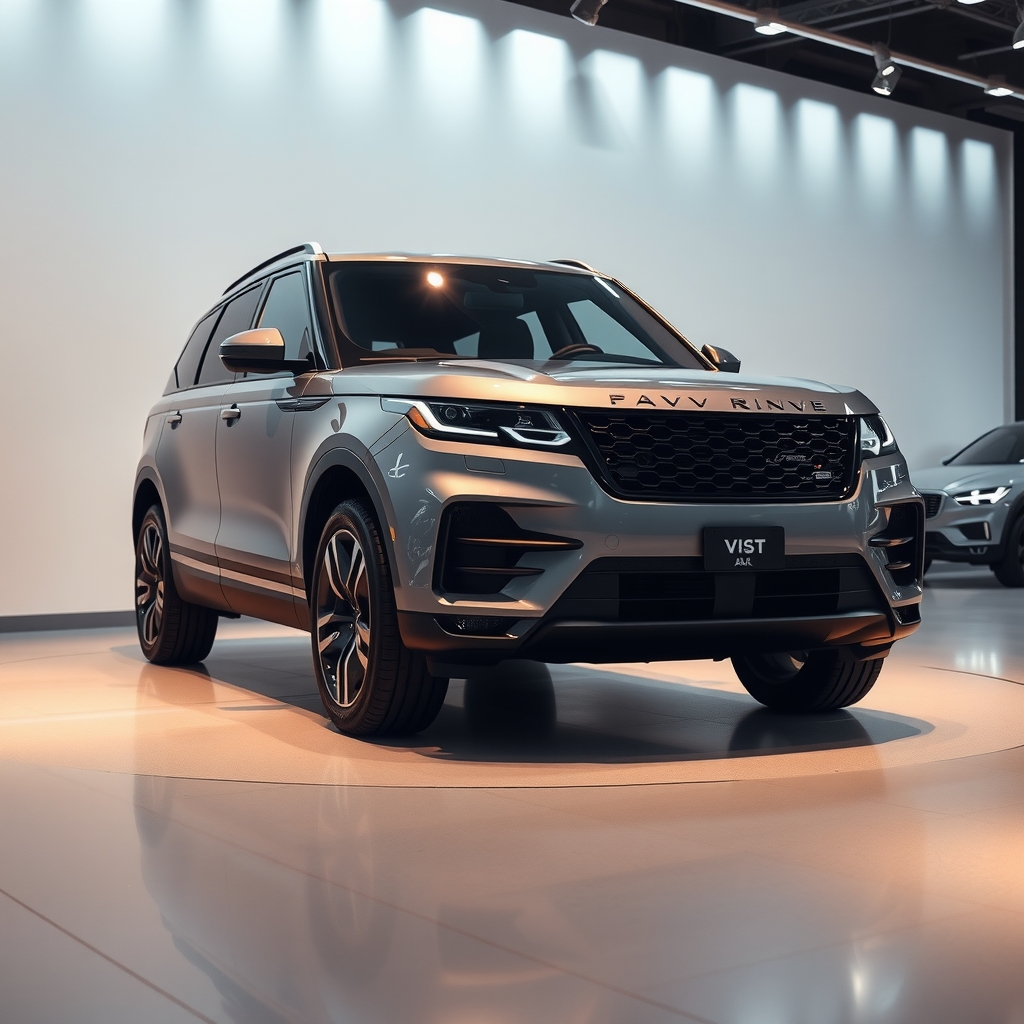 Una camioneta 4x4 cubierta de una fina capa de nieve, estacionada en un paisaje patagónico con montañas nevadas y un lago helado al fondo.